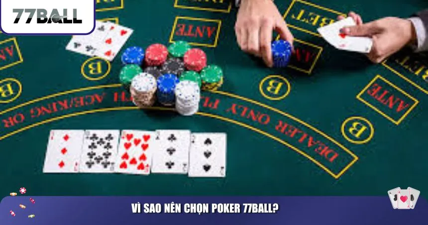 Vì sao nên chọn Poker 77Ball?